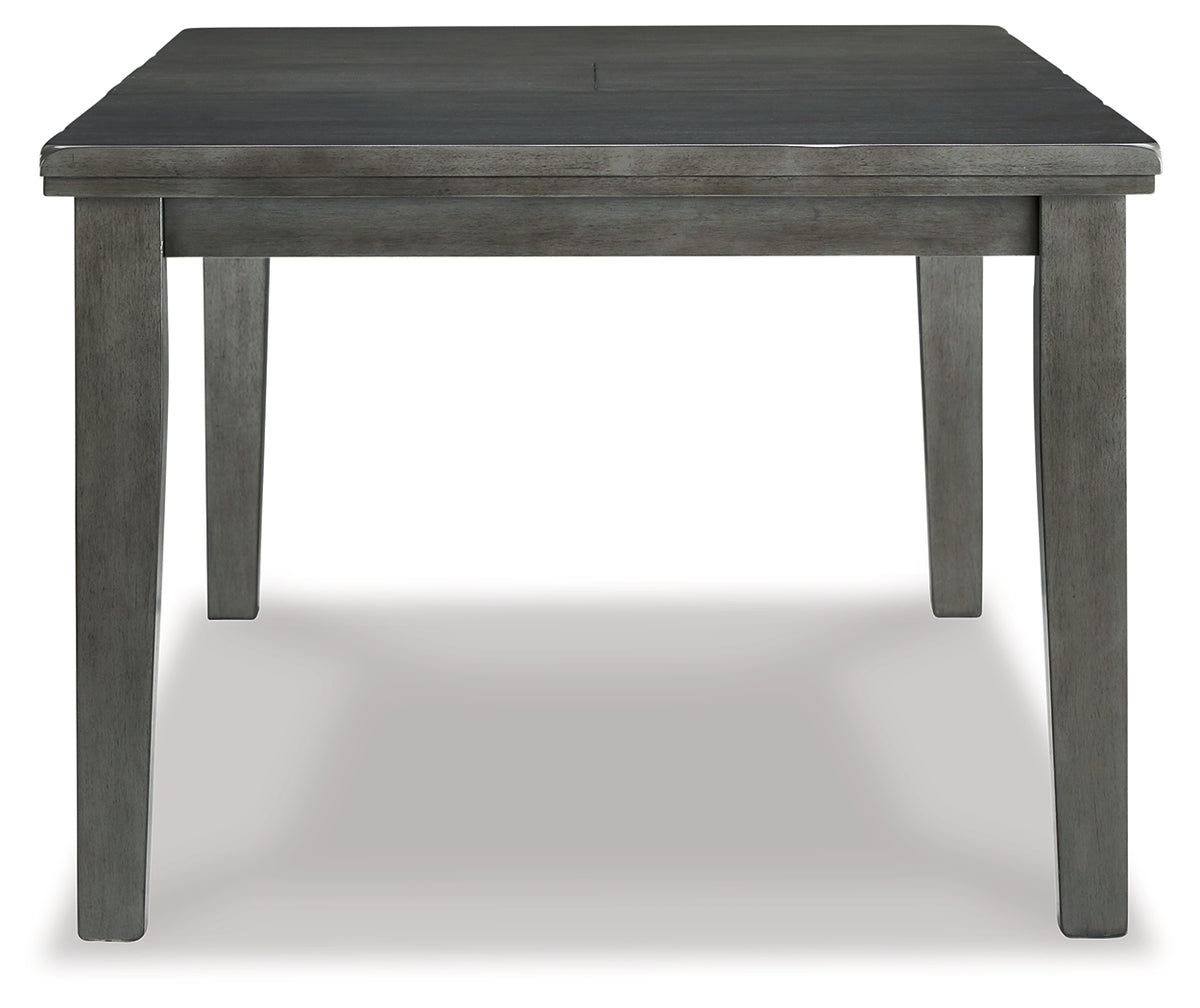 Hallanden Gray Dining Extension Table from Ashley Furniture - Luna Furniture