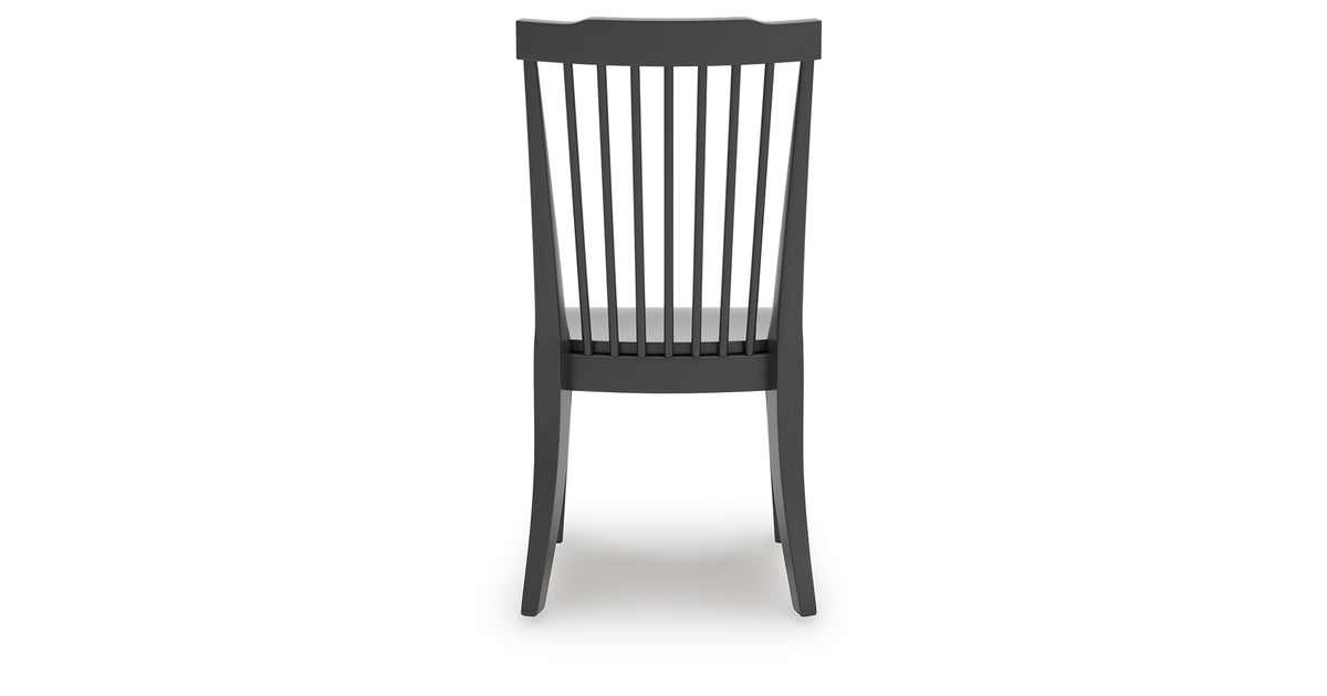 Brenkerton Black Dining Chair, Set of 2 from Ashley - Luna Furniture