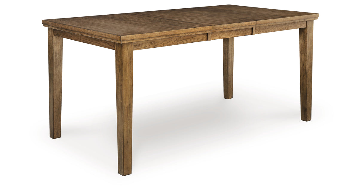 Urbinforte Light Brown Counter Height Dining Extension Table from Ashley - Luna Furniture