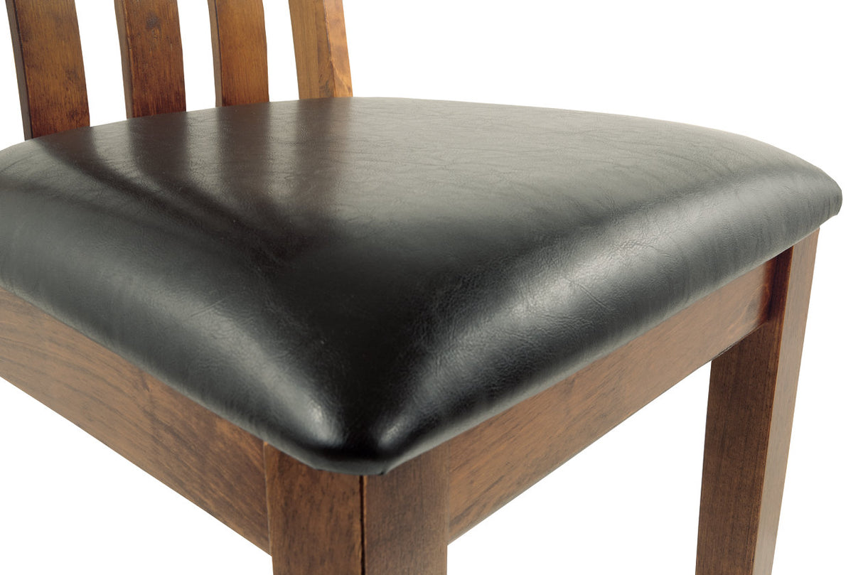 Ralene Medium Brown Dining Table and 4 Chairs and Bench from Ashley Furniture - Luna Furniture