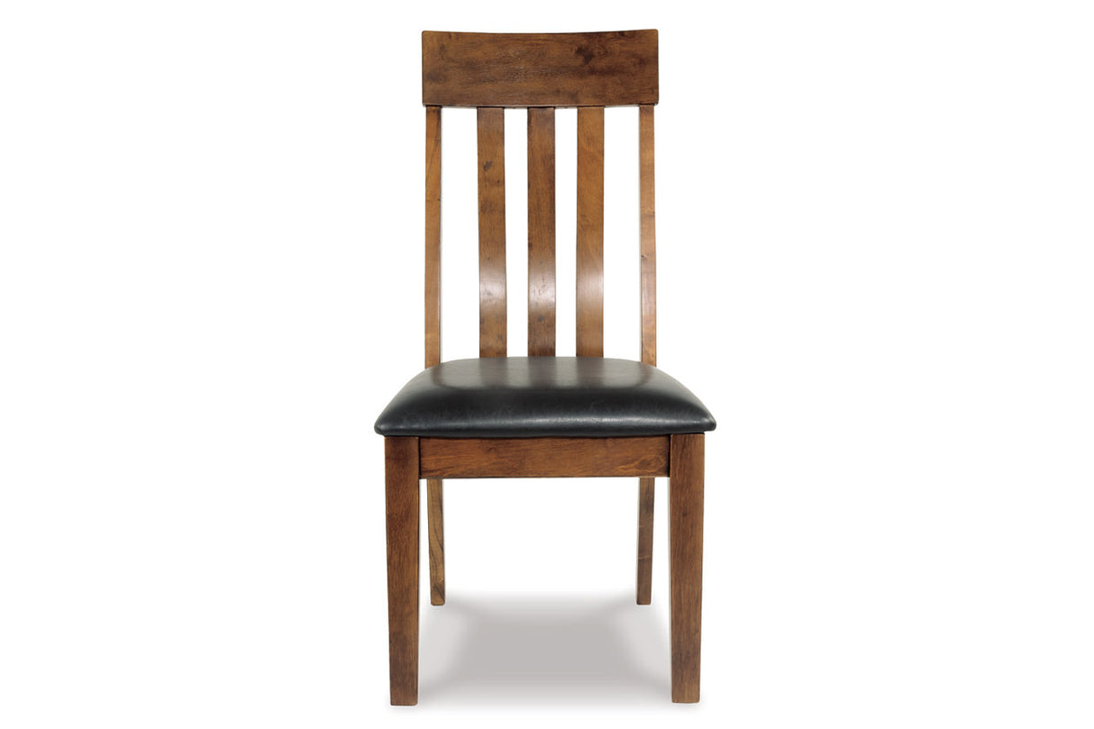 Ralene Medium Brown Dining Table and 4 Chairs and Bench from Ashley Furniture - Luna Furniture