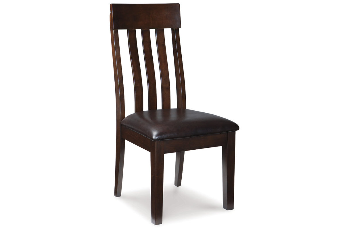 Haddigan Dark Brown Dining Table and 6 Chairs from Ashley Furniture - Luna Furniture