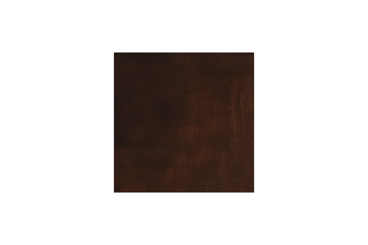 Haddigan Dark Brown Dining Table and 8 Chairs from Ashley - Luna Furniture