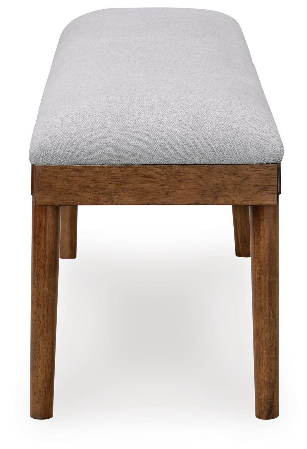 Lyncott Beige/Brown Extension Dining Table, 4 Chairs and Bench from Ashley Furniture - Luna Furniture