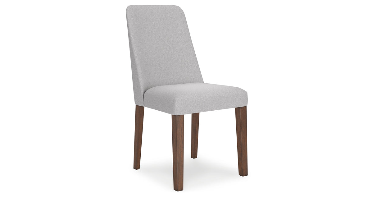 Lyncott Gray/Brown Extension Dining Table and 6 Chairs from Ashley Furniture - Luna Furniture