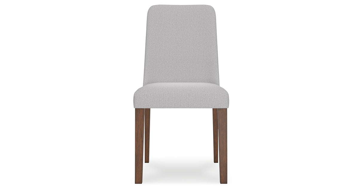 Lyncott Gray/Brown Extension Dining Table and 6 Chairs from Ashley Furniture - Luna Furniture