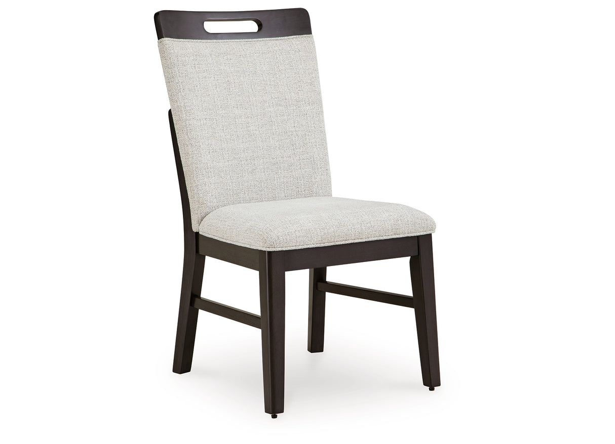 Neymorton Dark Grayish Brown Dining Table and 10 Chairs from Ashley - Luna Furniture