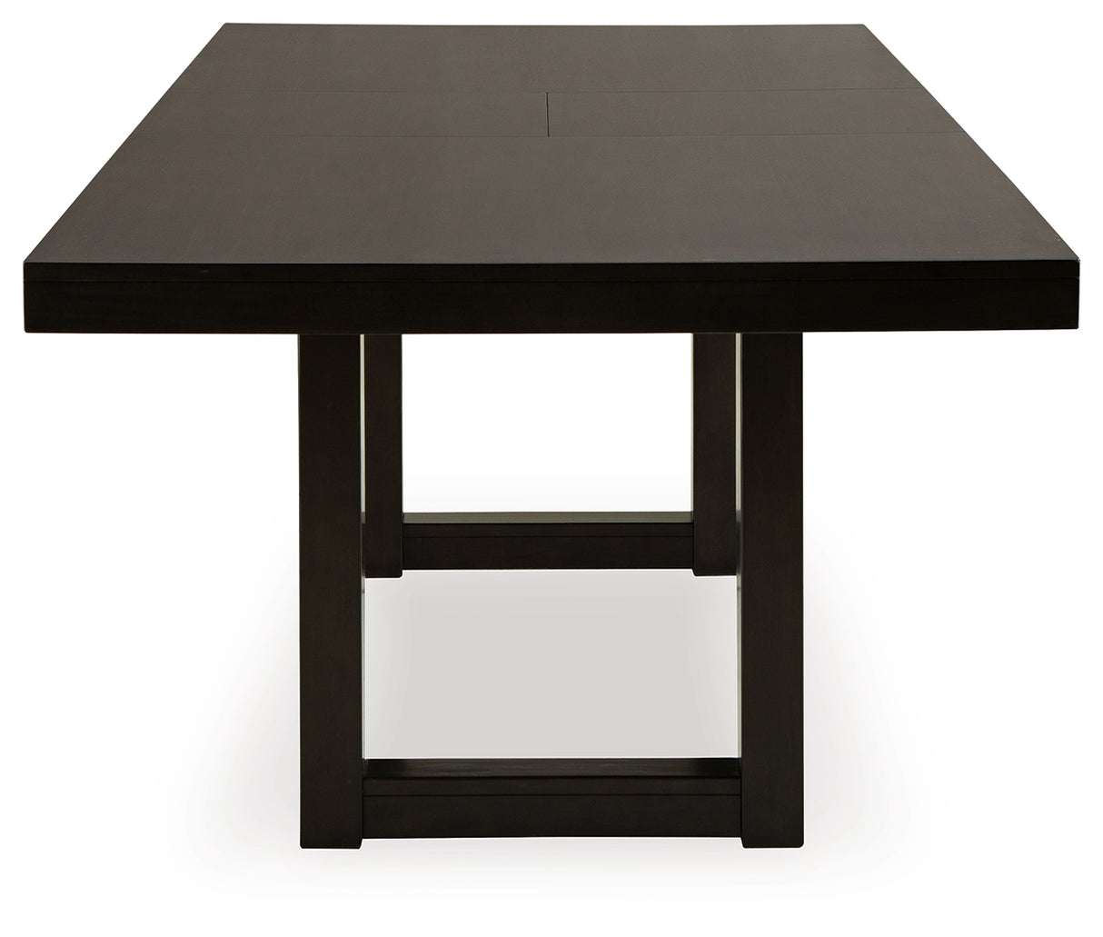 Neymorton Dark Grayish Brown Dining Table and 6 Chairs from Ashley Furniture - Luna Furniture
