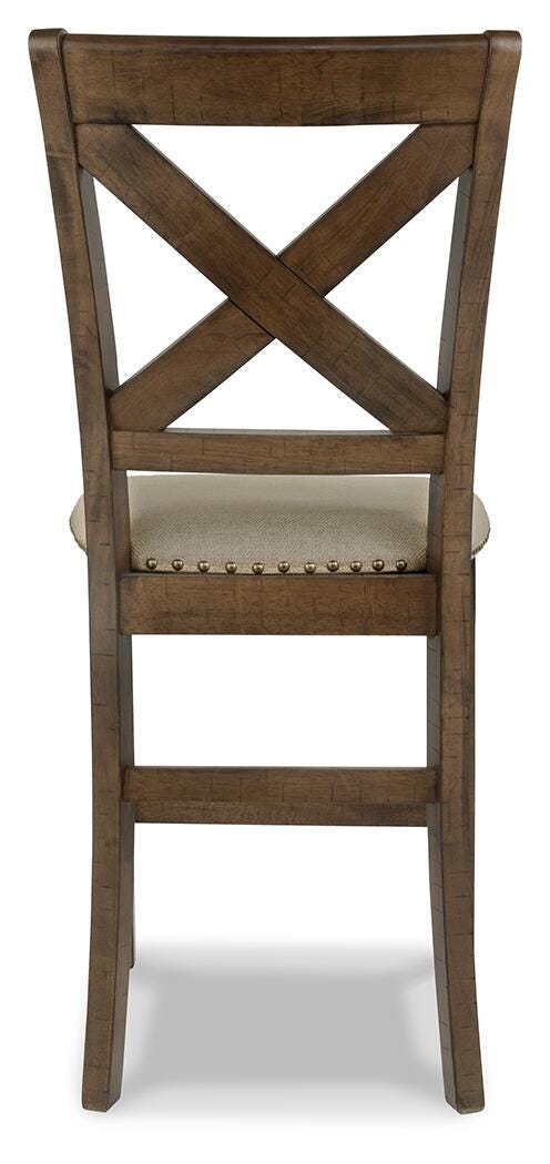 Moriville 2-Piece Bar Stool in Beige from Ashley Furniture - Luna Furniture