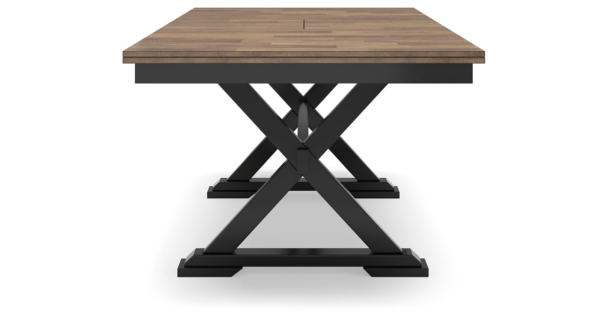 Wildenauer Dining Table, 2 Chairs and 2 Benches from Ashley - Luna Furniture