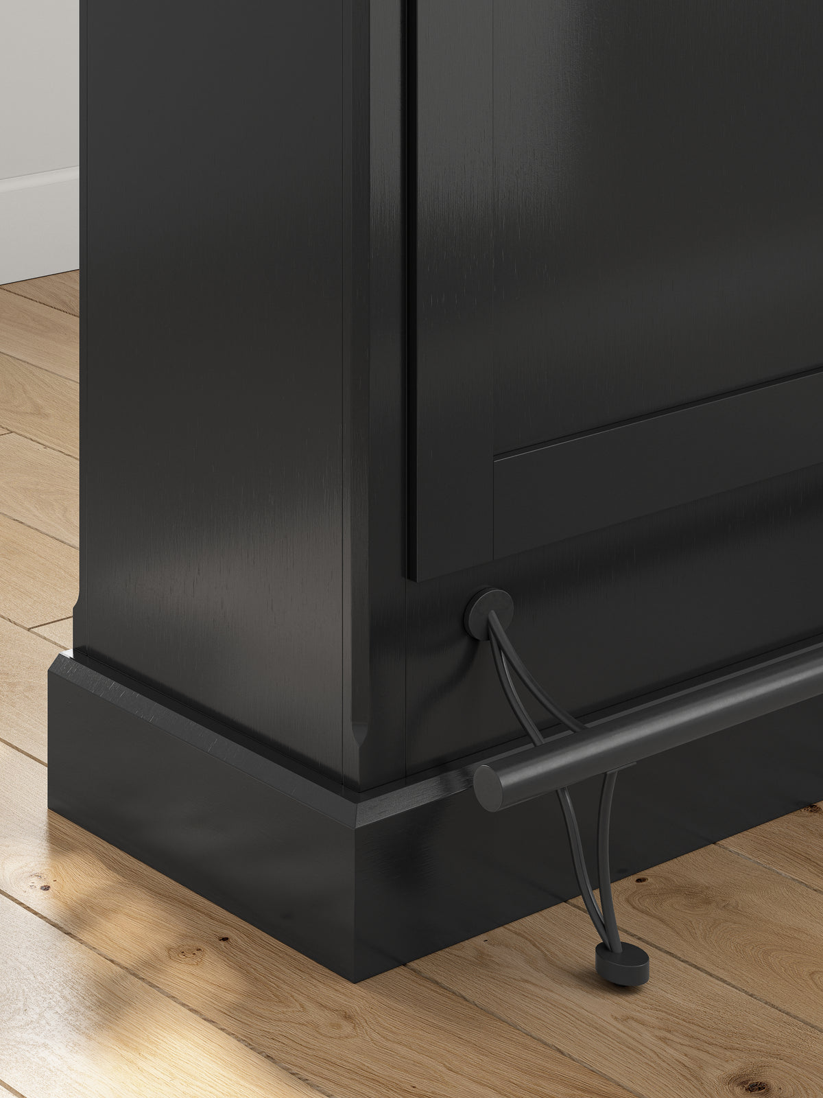 Wildenauer Brown/Black 78" Bar from Ashley Furniture - Luna Furniture