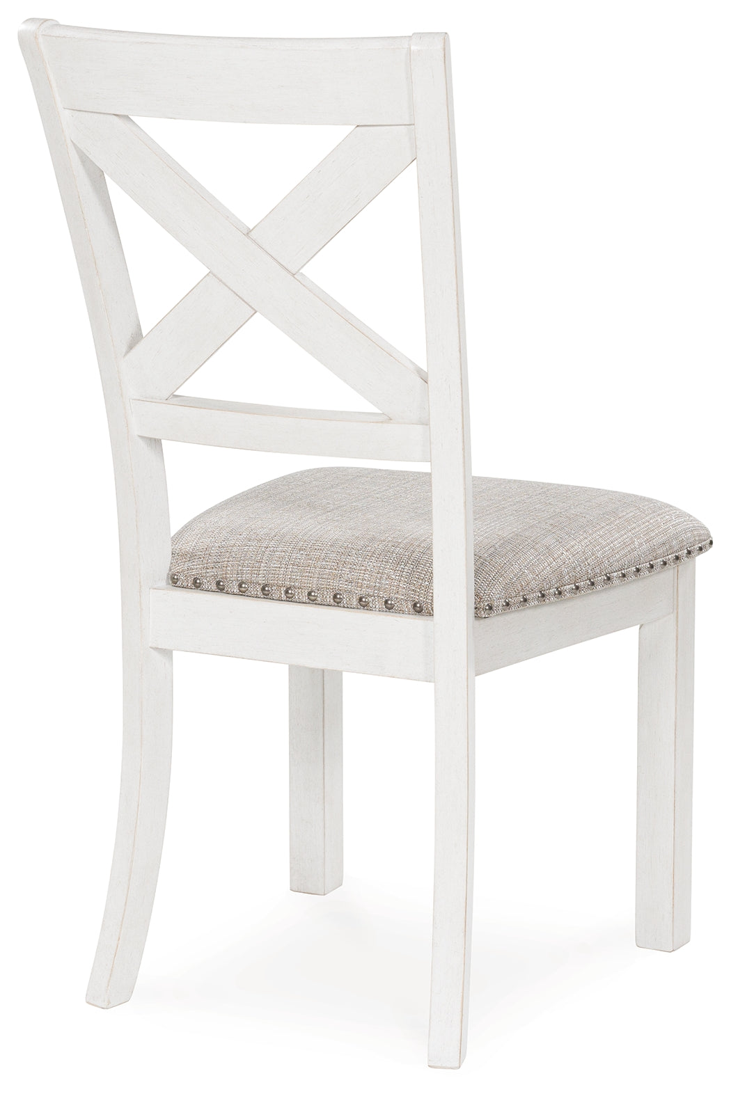 Robbinsdale Dining Table and 4 Chairs and Bench in Antique White from Ashley Furniture - Luna Furniture