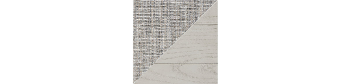 Robbinsdale Counter Height Dining Table and 2 Barstools and Bench in Antique White from Ashley - Luna Furniture