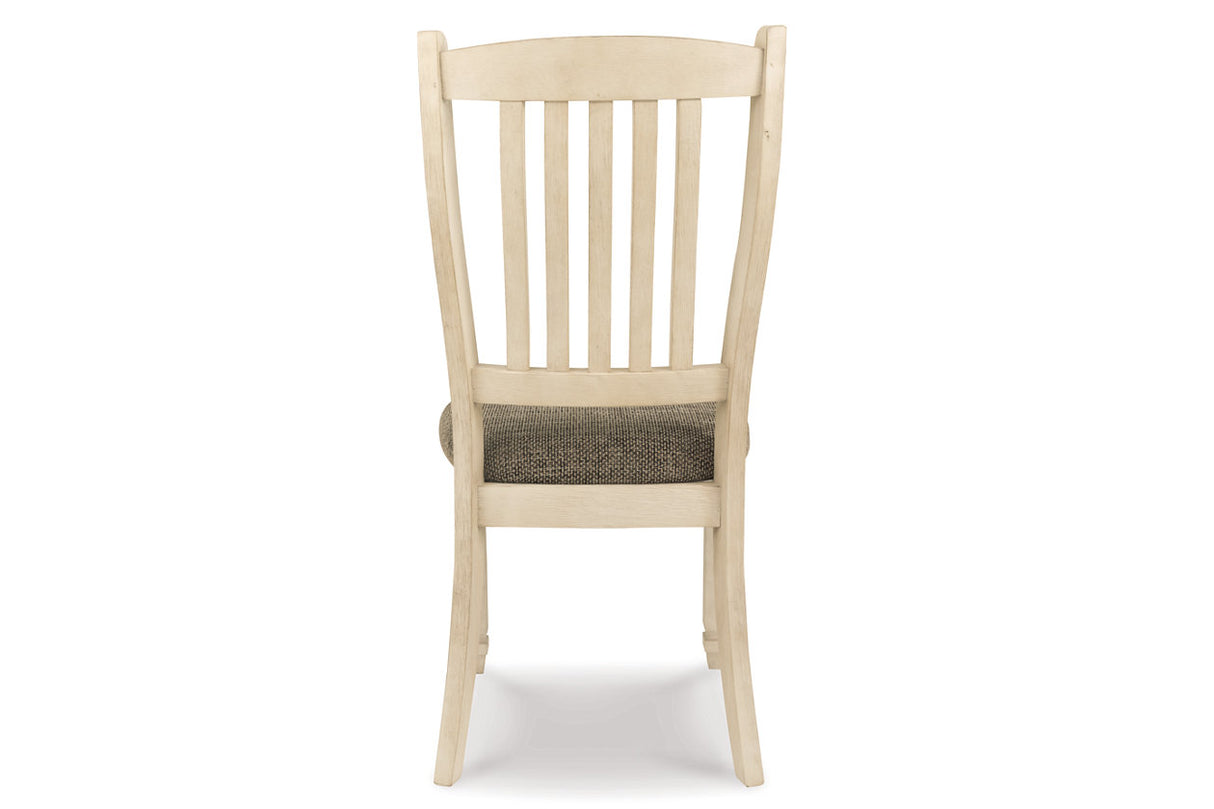 Bolanburg Antique White Dining Table with 4 Chairs and Bench from Ashley Furniture - Luna Furniture