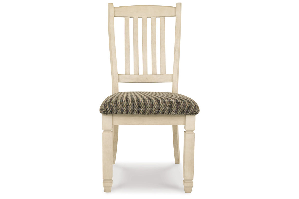 Bolanburg Two-tone Dining Table, 6 Chairs, and Bench from Ashley - Luna Furniture