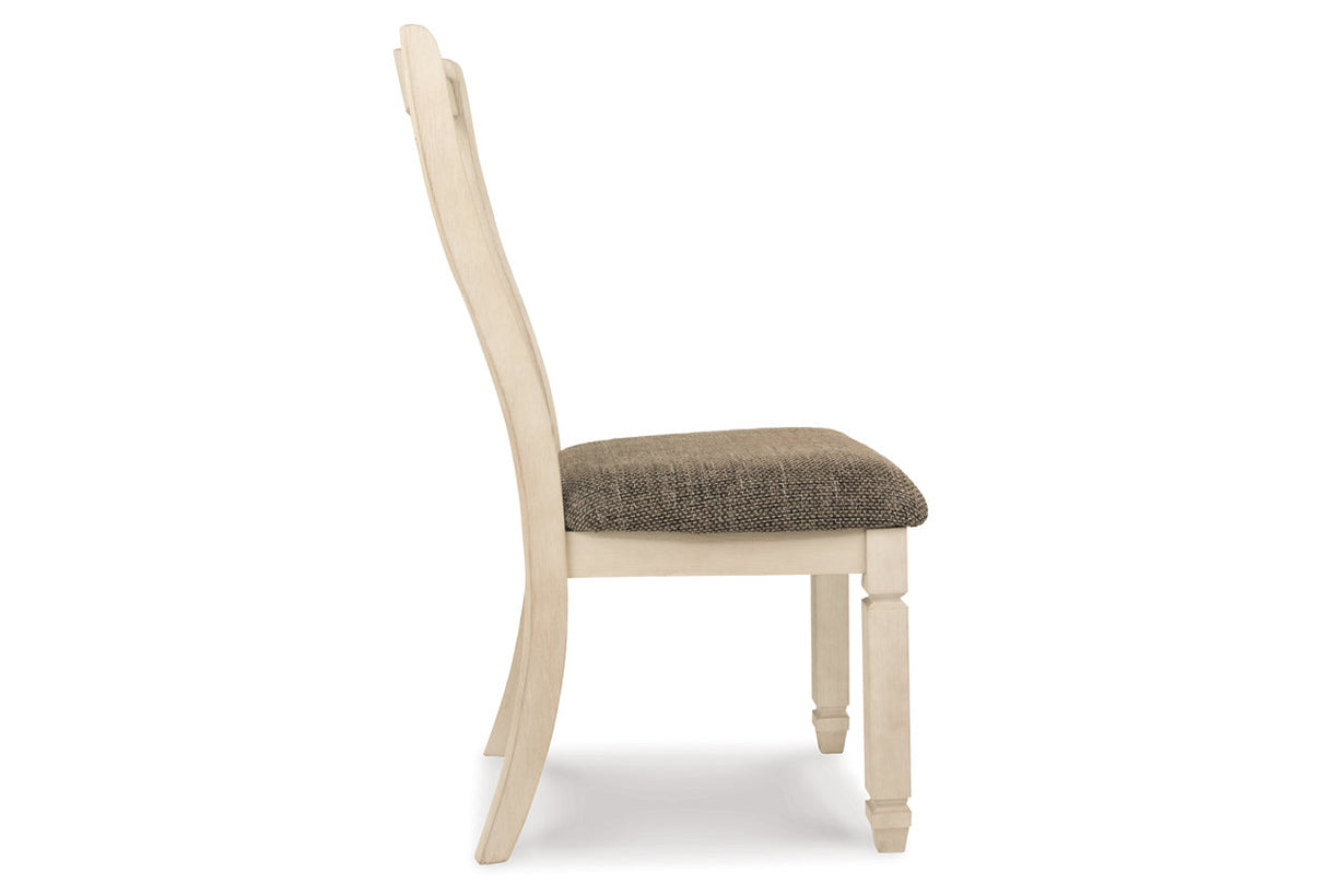 Bolanburg Antique White Dining Table with 4 Chairs and Bench from Ashley Furniture - Luna Furniture