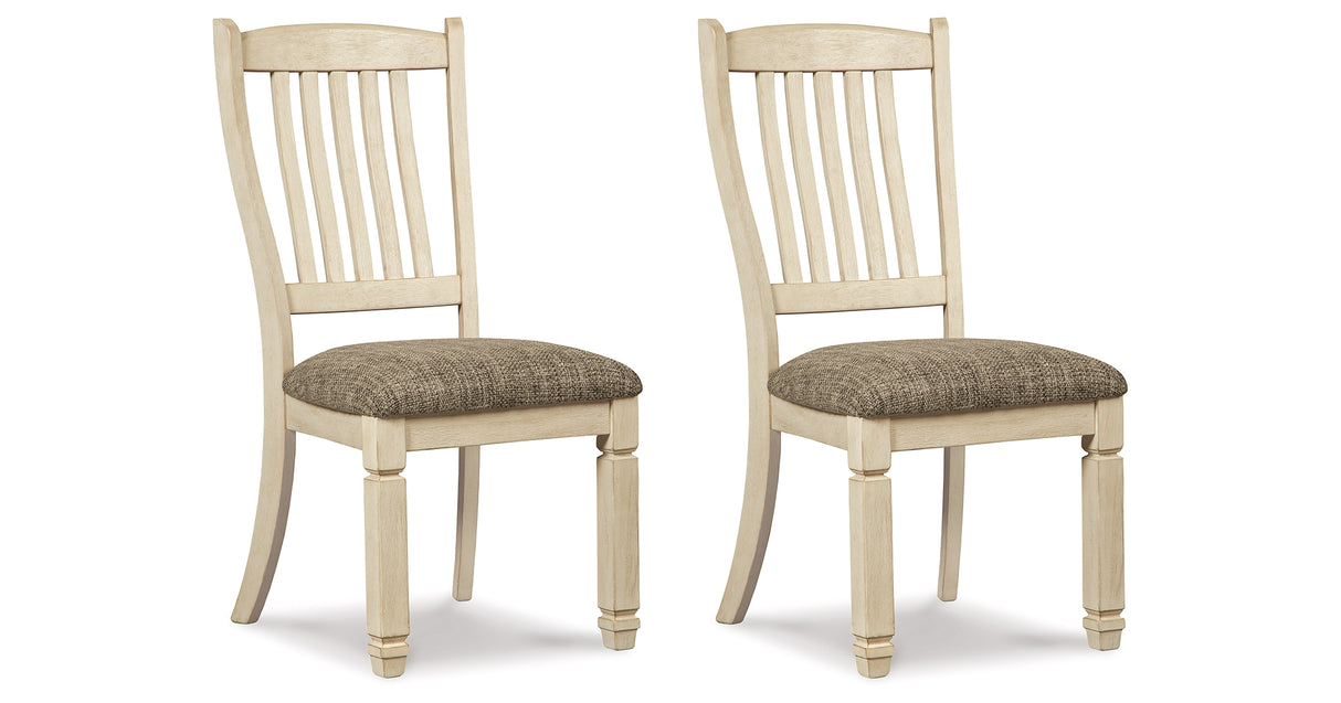 Bolanburg 2-Piece Dining Room Chair in Two-tone from Ashley Furniture - Luna Furniture