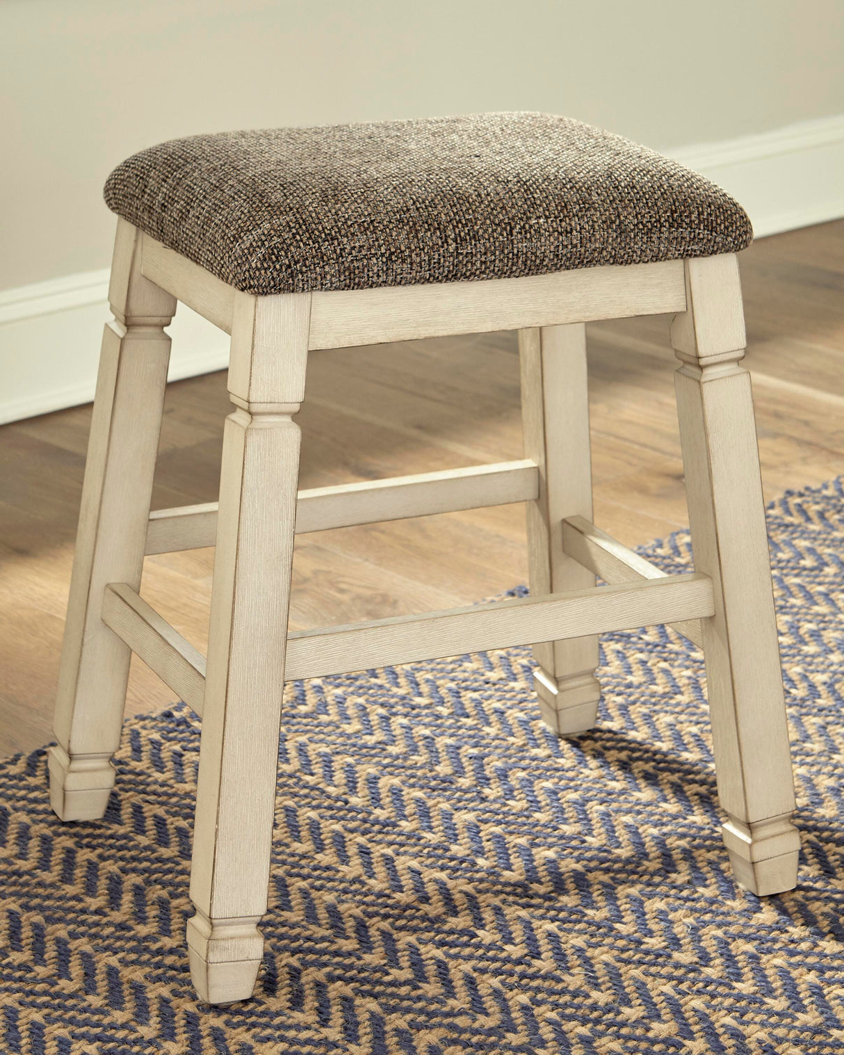 Bolanburg Two-tone Counter Height Barstool, Set of 2 from Ashley - Luna Furniture