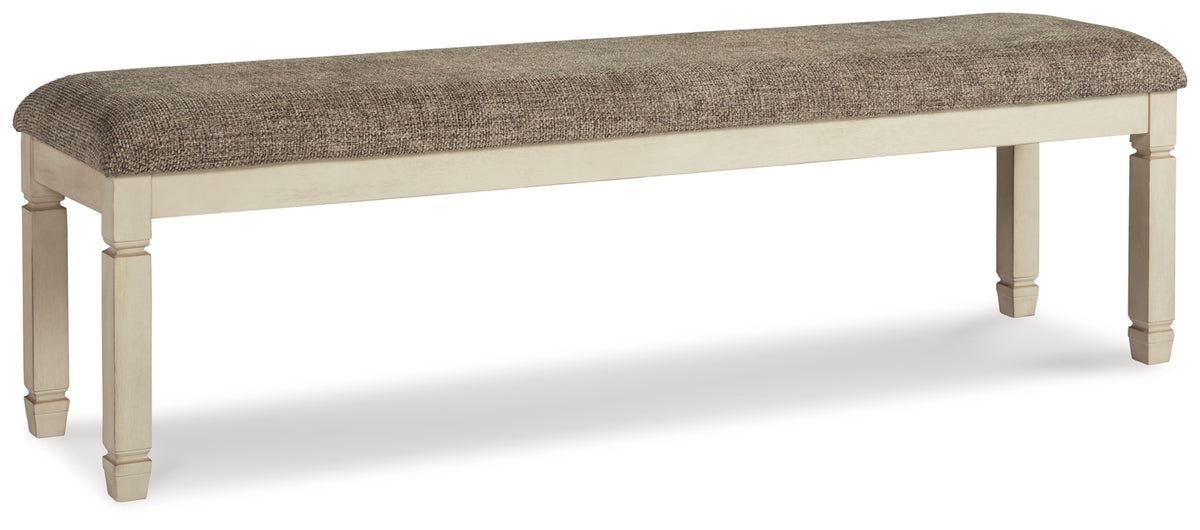 Bolanburg Two-tone 65" Dining Bench from Ashley Furniture - Luna Furniture