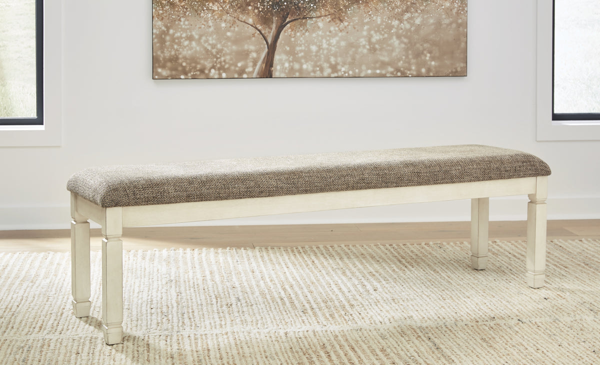 Bolanburg Two-tone 65" Dining Bench from Ashley Furniture - Luna Furniture