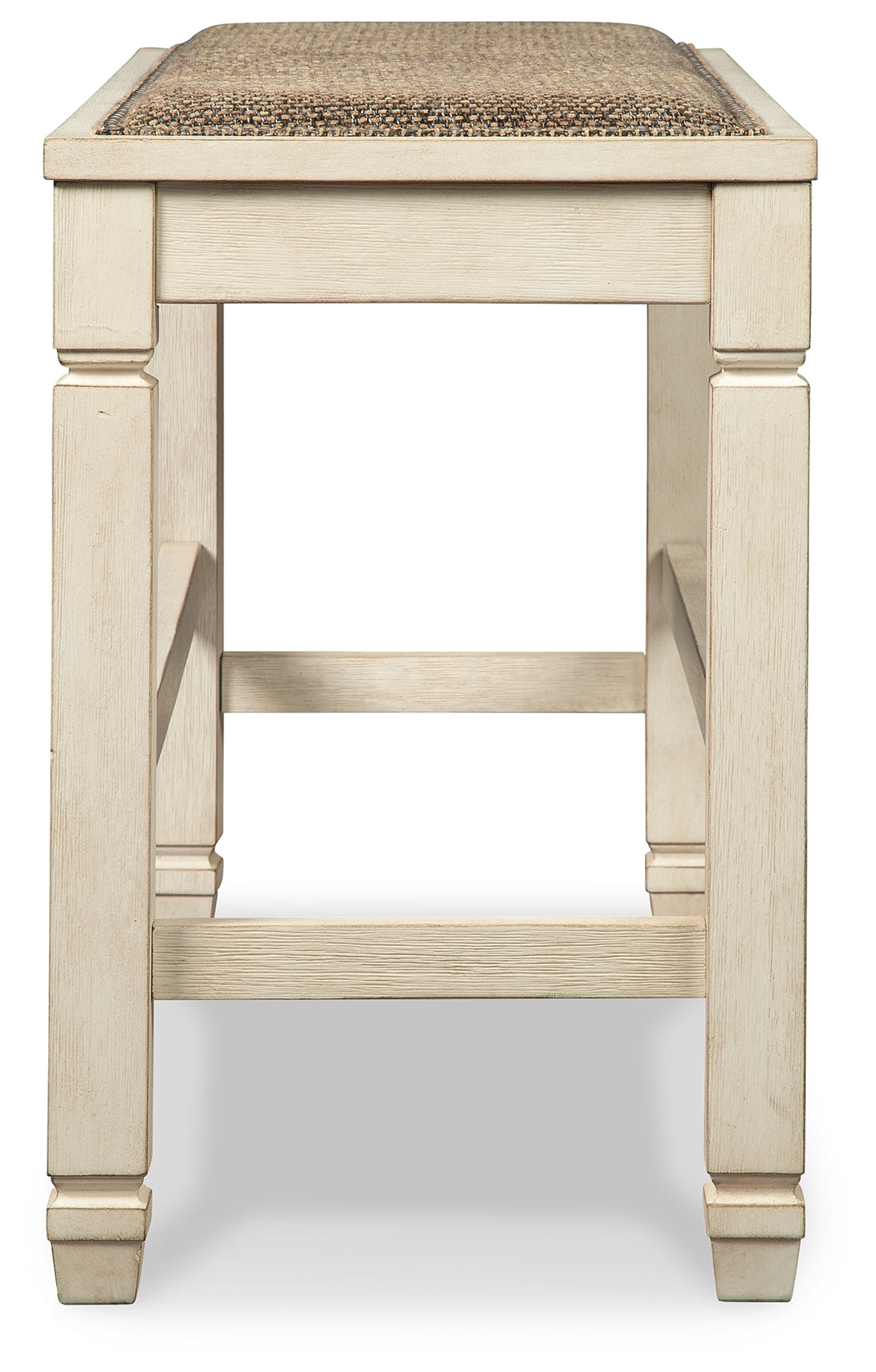 Bolanburg Two-tone Counter Height Bench from Ashley Furniture - Luna Furniture