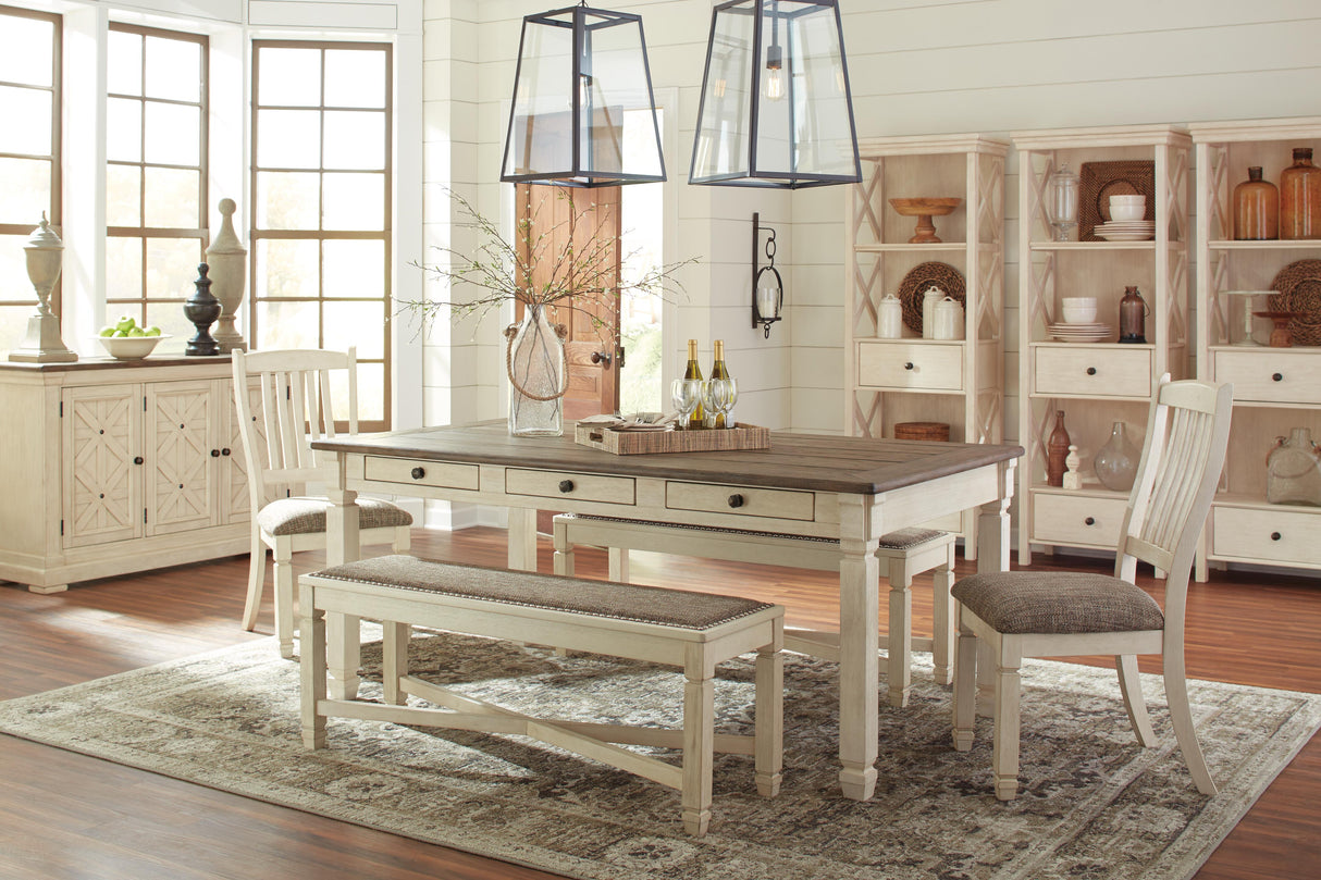 Bolanburg 2-Piece Dining Room Chair in Two-tone from Ashley Furniture - Luna Furniture