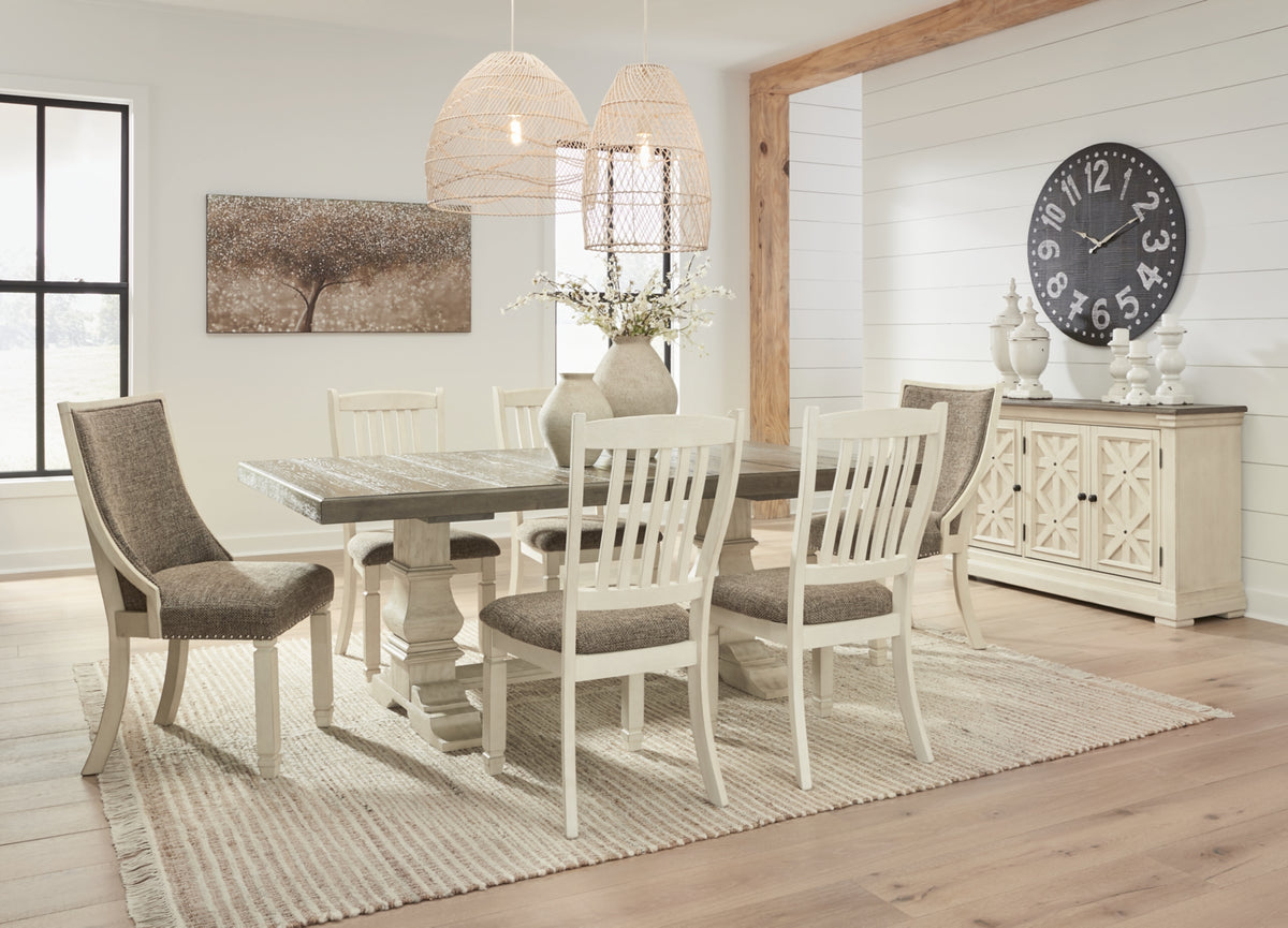 Bolanburg Antique White Extention Dining Table from Ashley Furniture - Luna Furniture