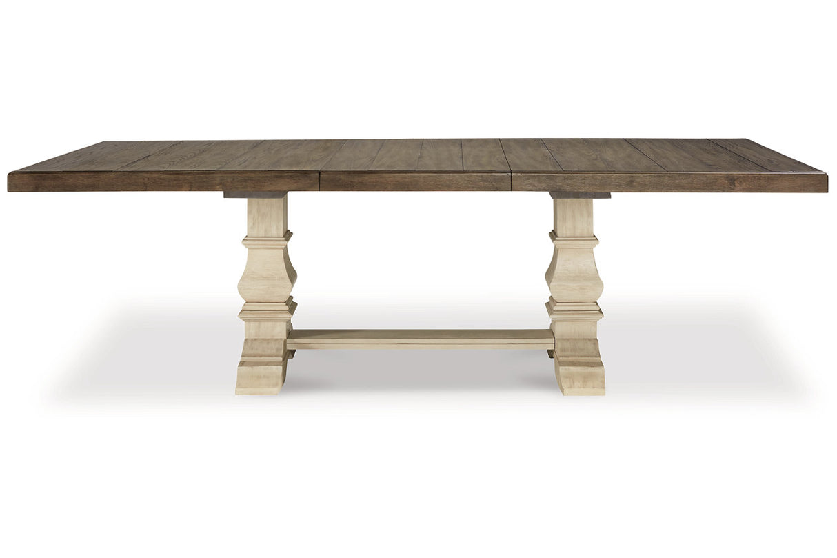 Bolanburg Antique White Dining Table and 8 Chairs from Ashley Furniture - Luna Furniture