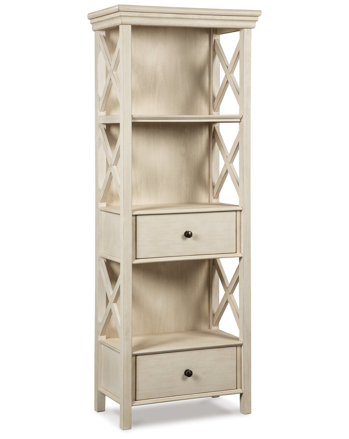 Bolanburg Two-tone Dining Table, 4 Chairs, Bench, Server and Display Cabinet from Ashley - Luna Furniture