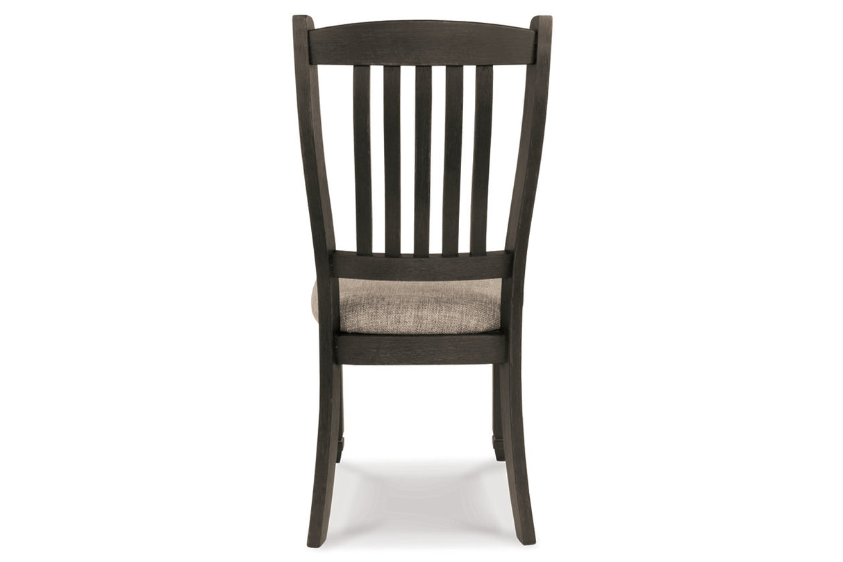 Tyler Creek Black/Gray Dining Table, 4 Chairs and Bench from Ashley - Luna Furniture