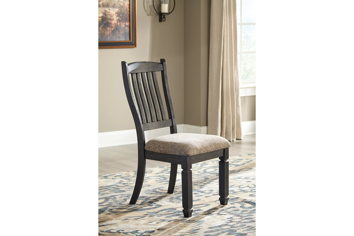 Tyler Creek Black/Gray Dining Table, 4 Chairs and Bench from Ashley - Luna Furniture