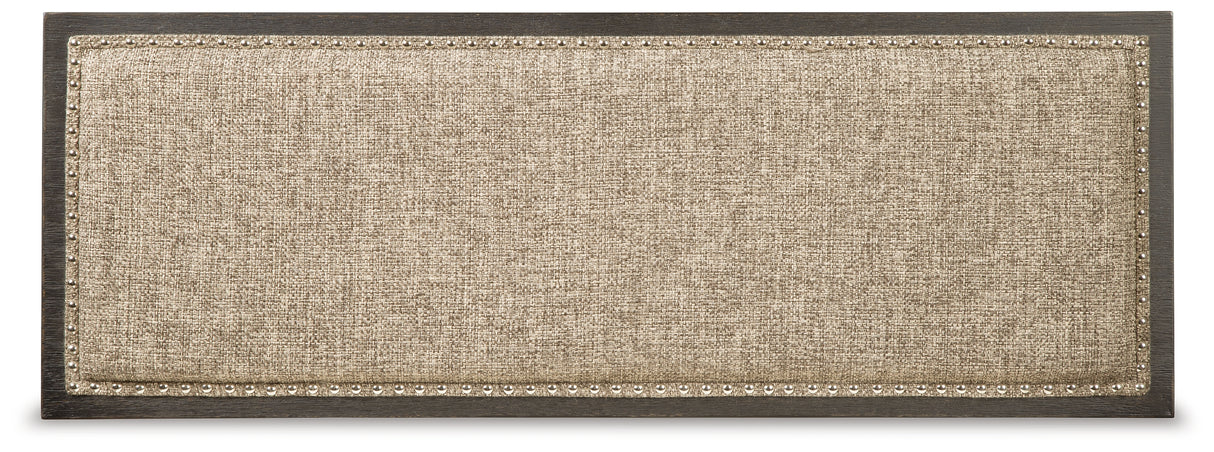 Tyler Creek Antique Black Counter Height Bench from Ashley Furniture - Luna Furniture