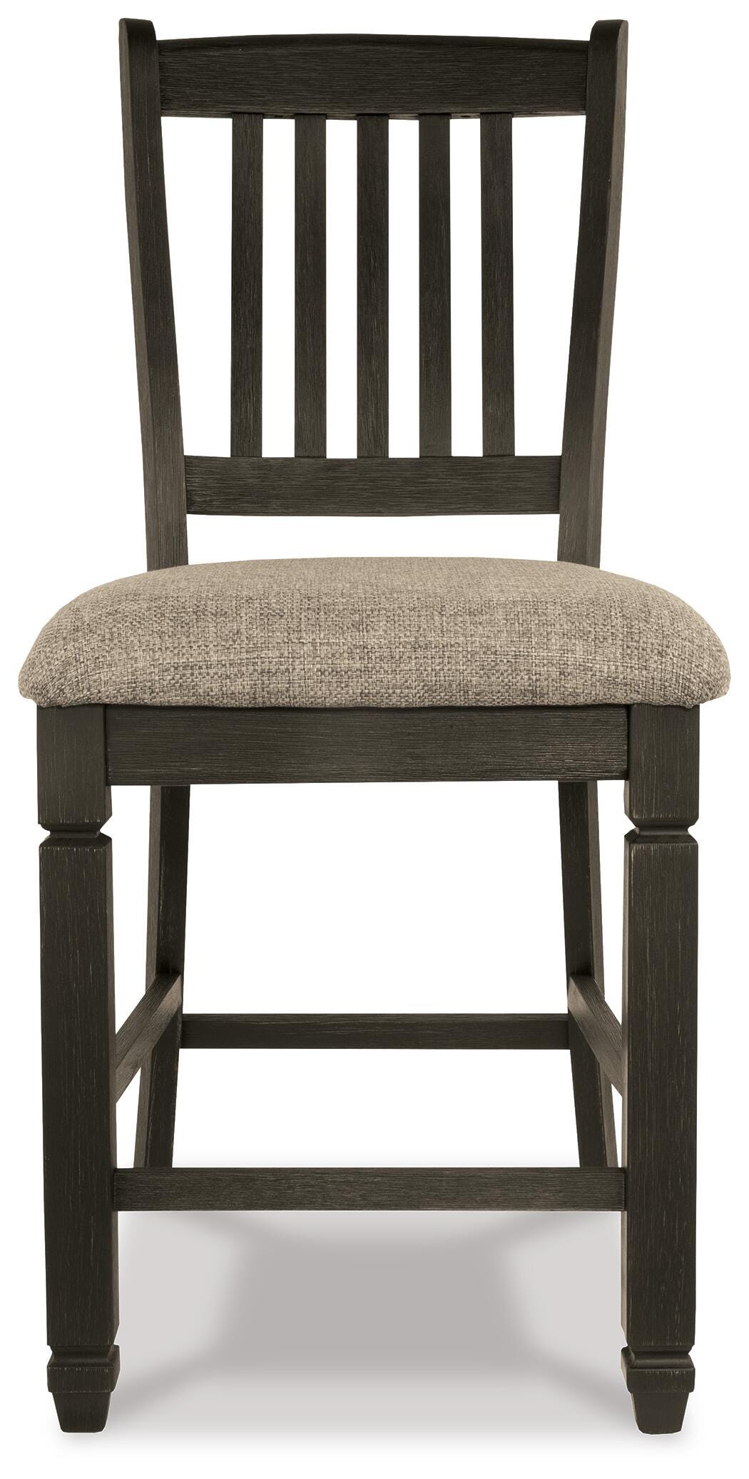 Tyler Creek Black/Grayish Brown Counter Height Dining Table and 4 Barstools with Server from Ashley Furniture - Luna Furniture