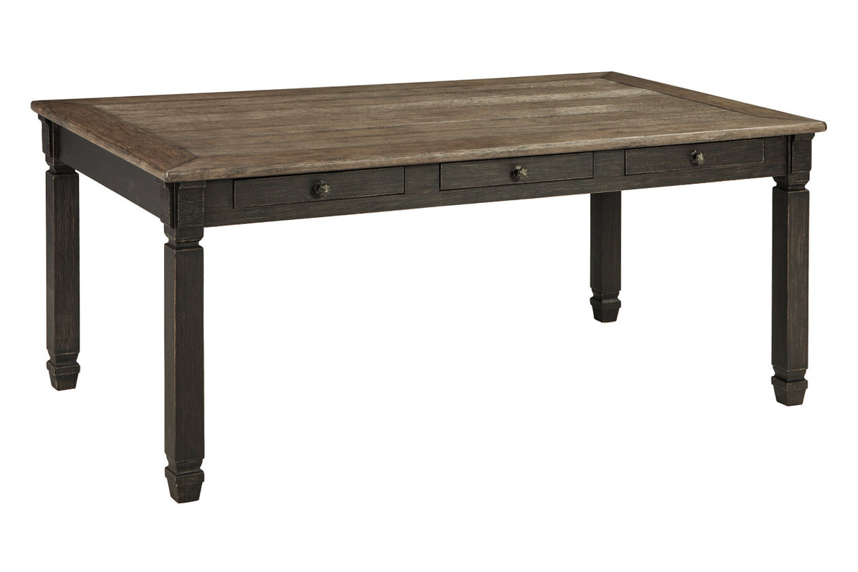 Tyler Creek Black/Gray Dining Table, 4 Chairs and Bench from Ashley - Luna Furniture