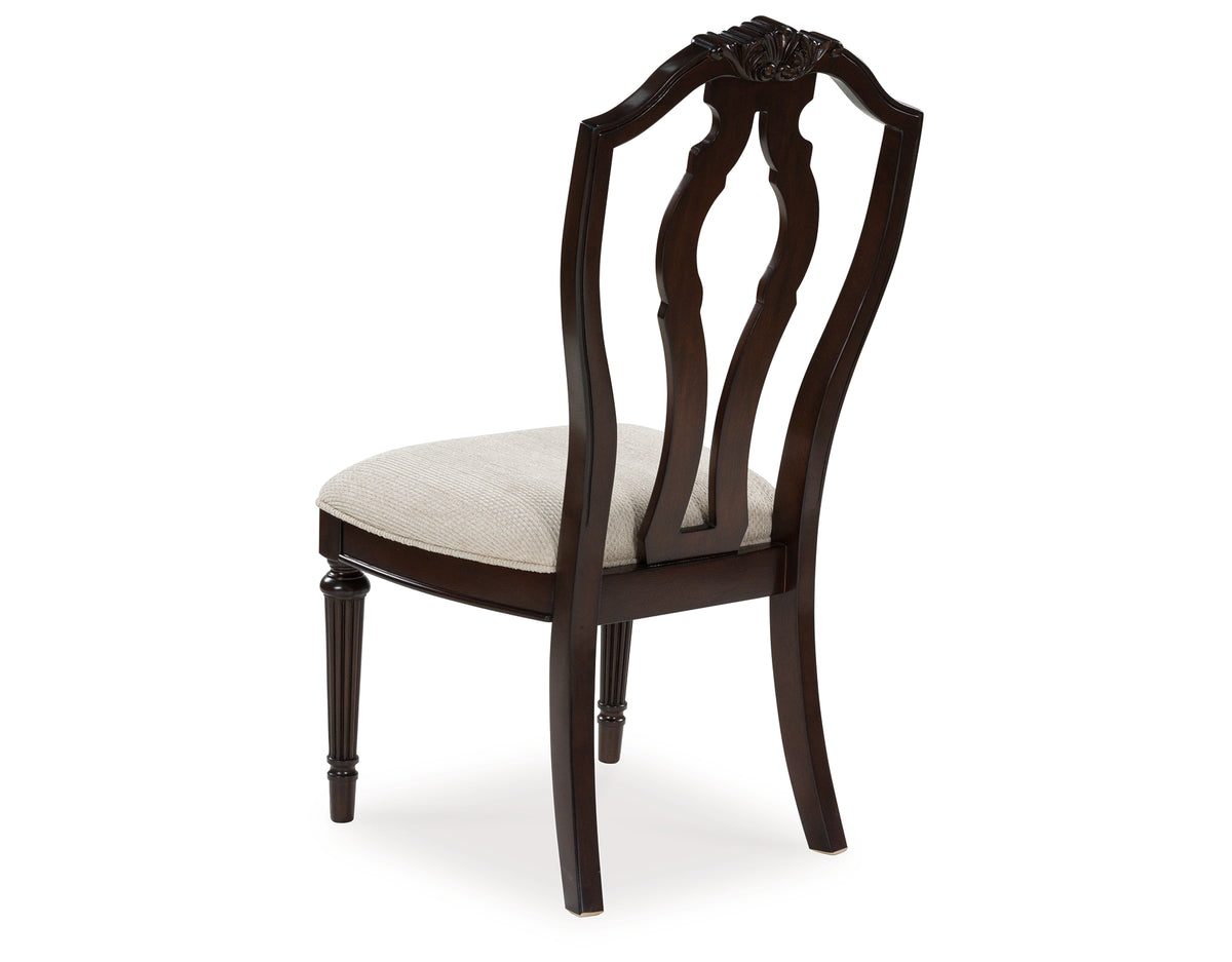 Lavinton Tan/Brown Dining Chair, Set of 2 from Ashley Furniture - Luna Furniture