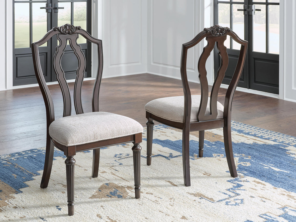 Lavinton Extension Dining Table and 6 Chairs from Ashley - Luna Furniture