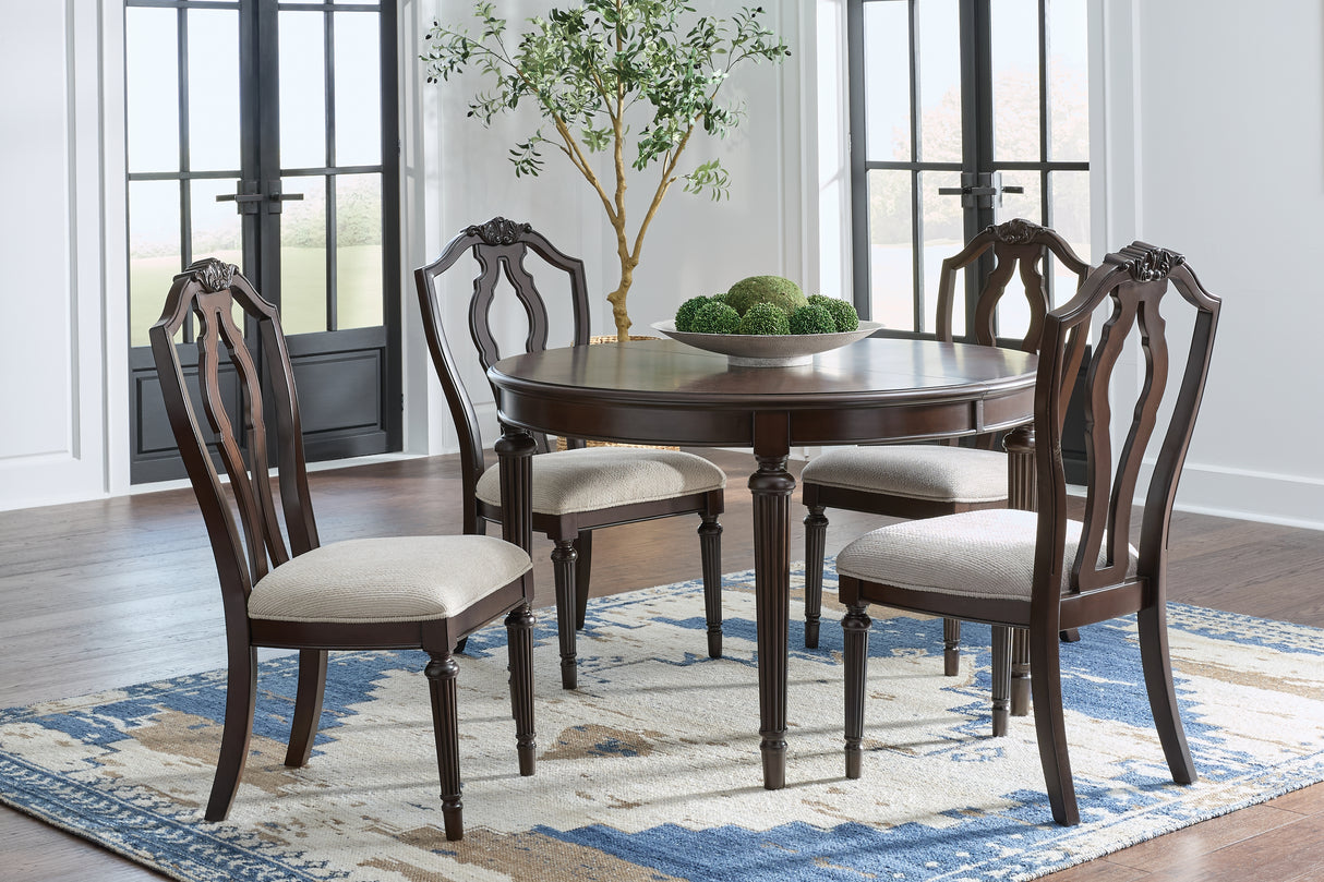 Lavinton Extension Dining Table and 4 Chairs from Ashley - Luna Furniture