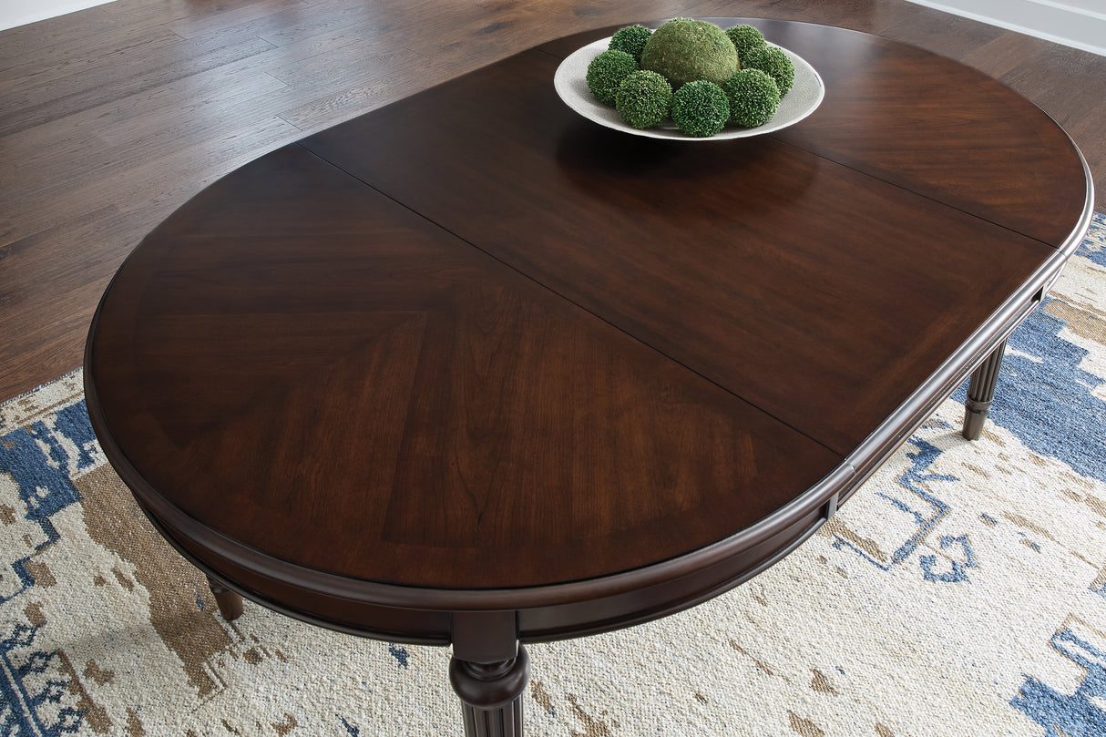 Lavinton Dining Table and 4 Chairs in Brown from Ashley - Luna Furniture