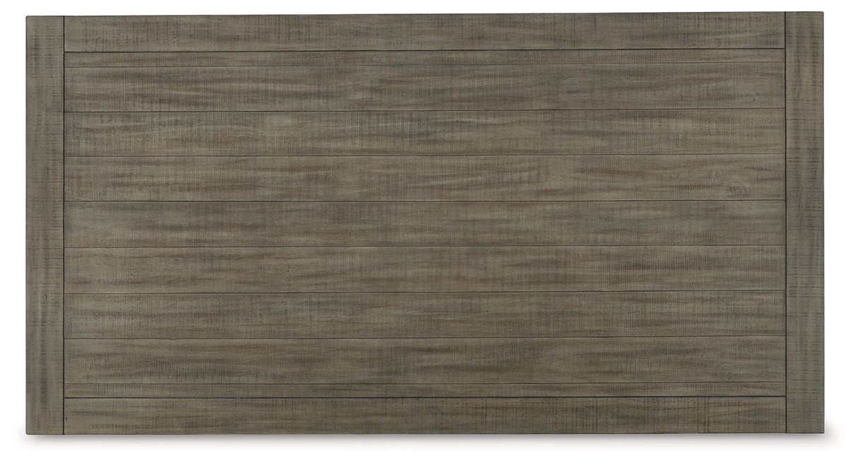 Krystanza Weathered Gray Dining Room Set from Ashley Furniture - Luna Furniture