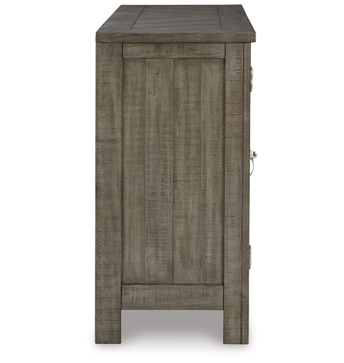 Krystanza Weathered Gray Dining Server from Ashley Furniture - Luna Furniture