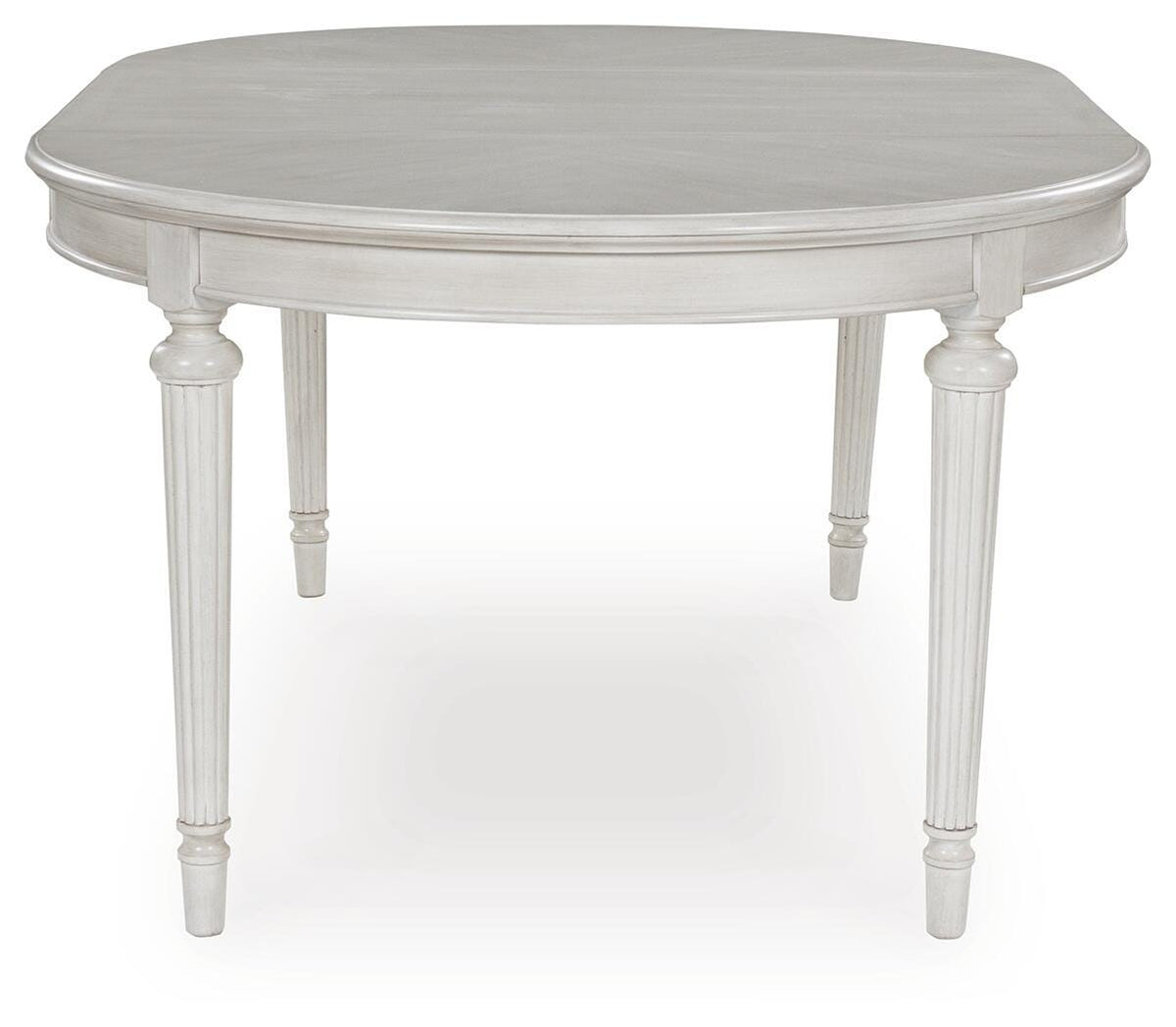 Montelaine Antique White Extension Dining Table and 4 Chairs from Ashley Furniture - Luna Furniture