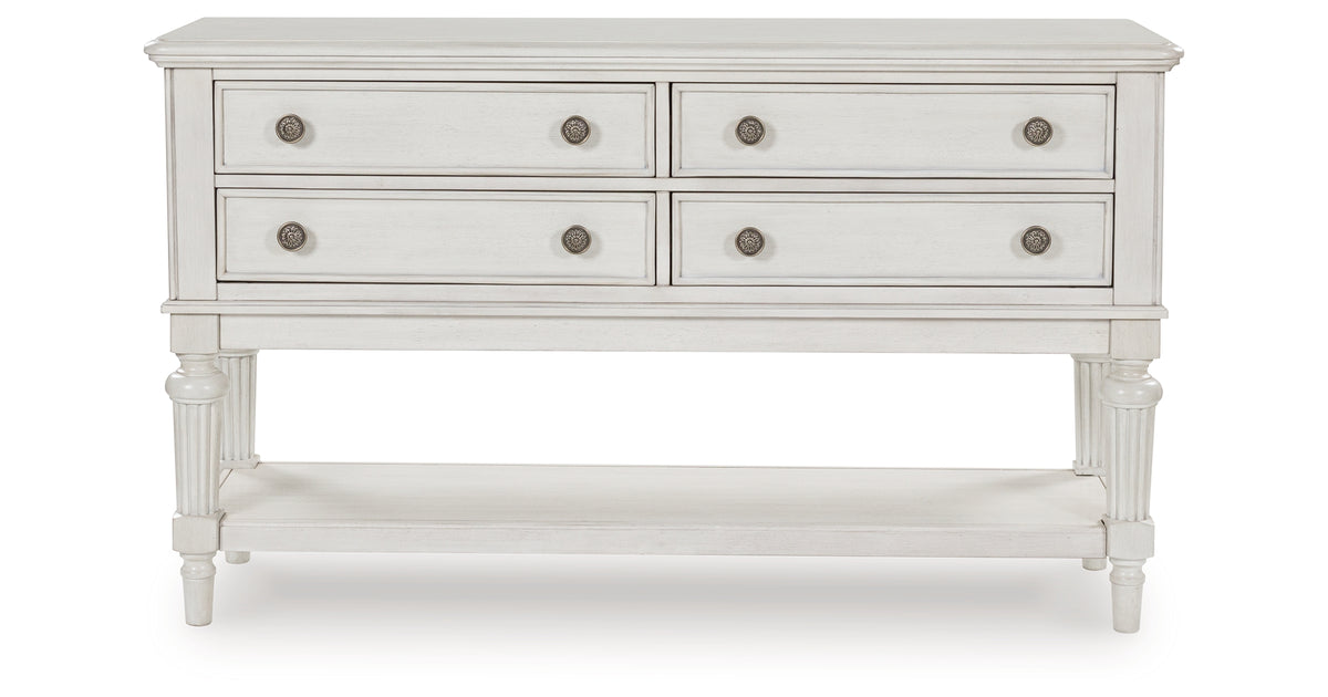 Montelaine Antique White Dining Server from Ashley - Luna Furniture