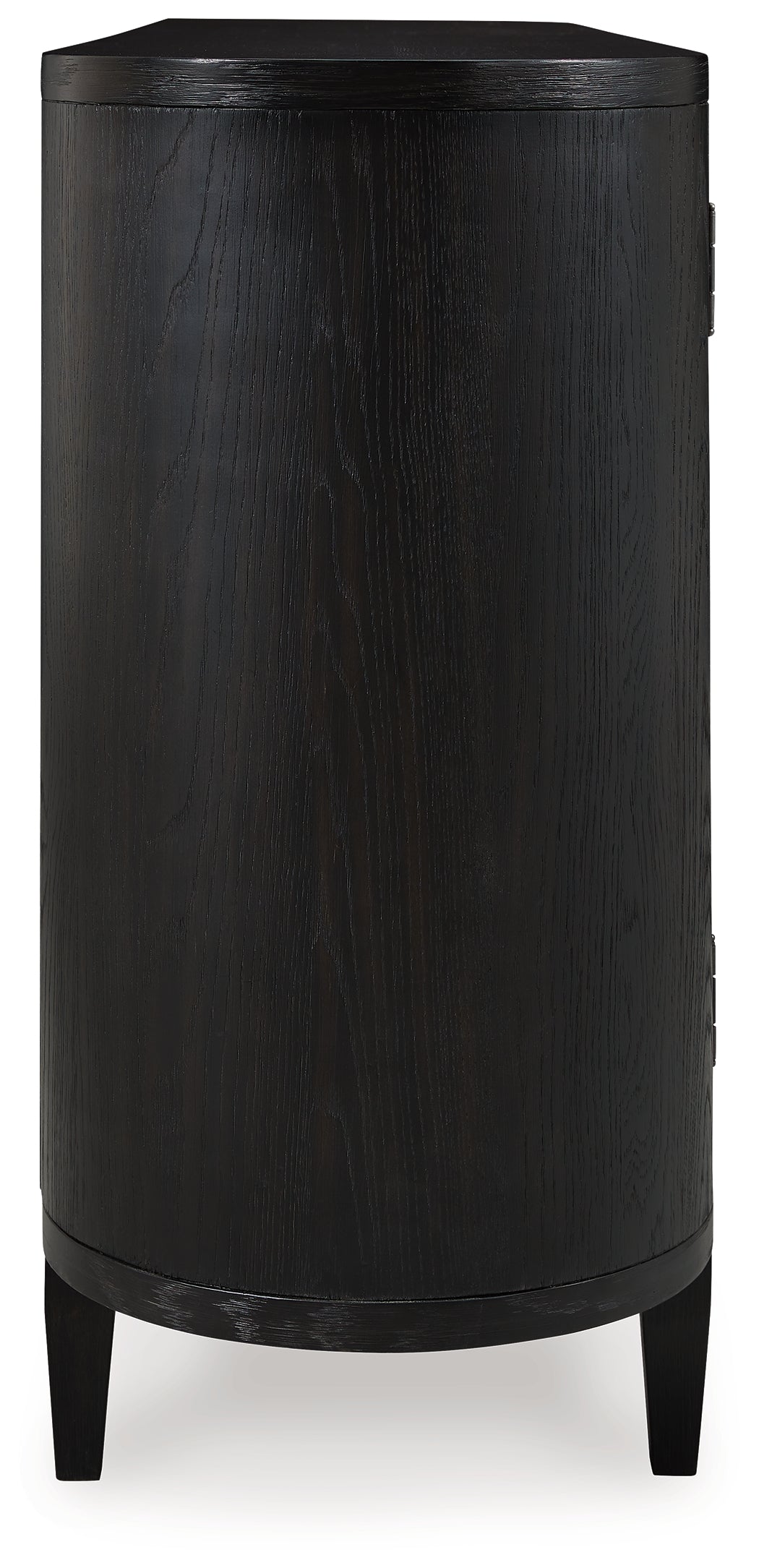 Rowanbeck Black Dining Table and 4 Chairs with Storage from Ashley Furniture - Luna Furniture