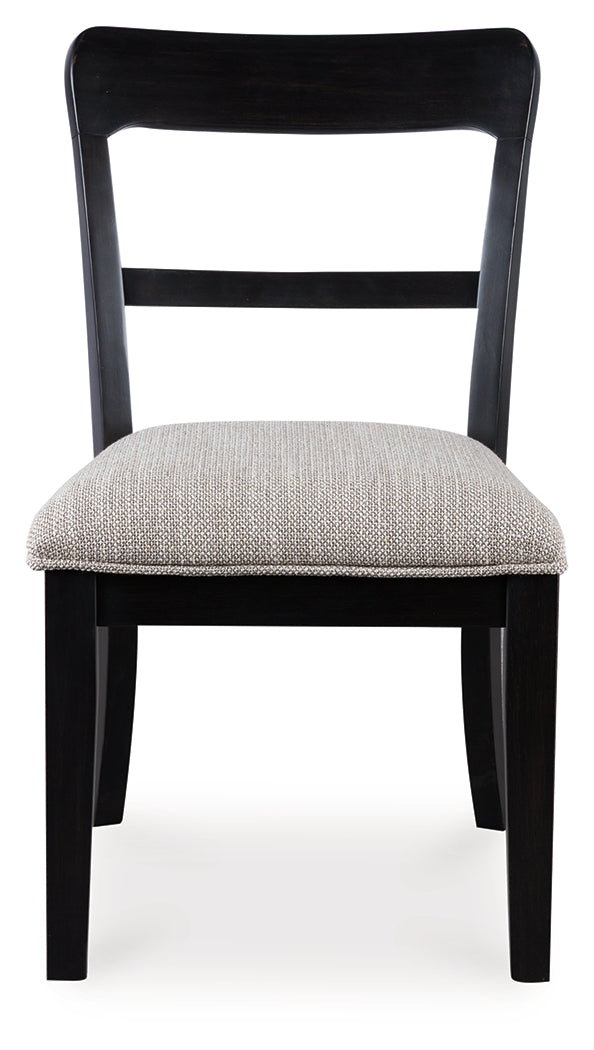Greddinton White/Black Dining Room Set from Ashley - Luna Furniture