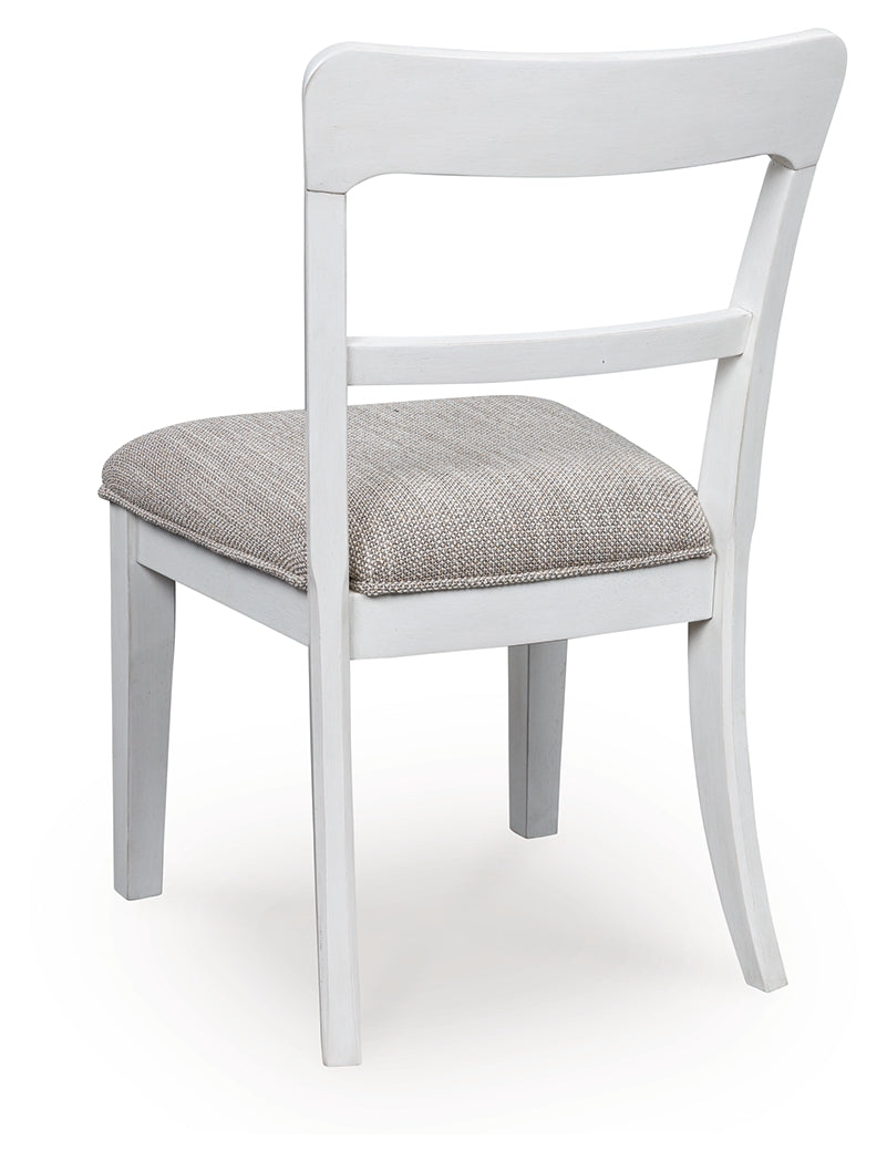Greddinton White Dining Table and 4 Chairs from Ashley - Luna Furniture