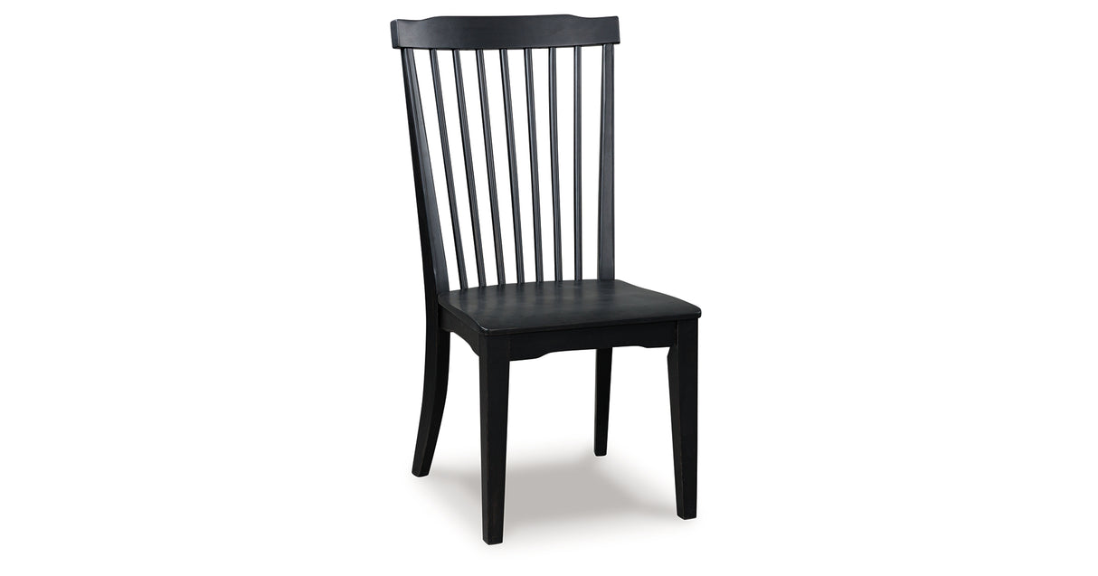 Greddinton Brown/Black Dining Table and 4 Chairs from Ashley Furniture - Luna Furniture