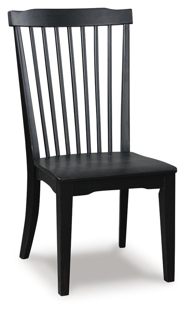 Greddinton Brown/Black Dining Table and 4 Chairs from Ashley Furniture - Luna Furniture
