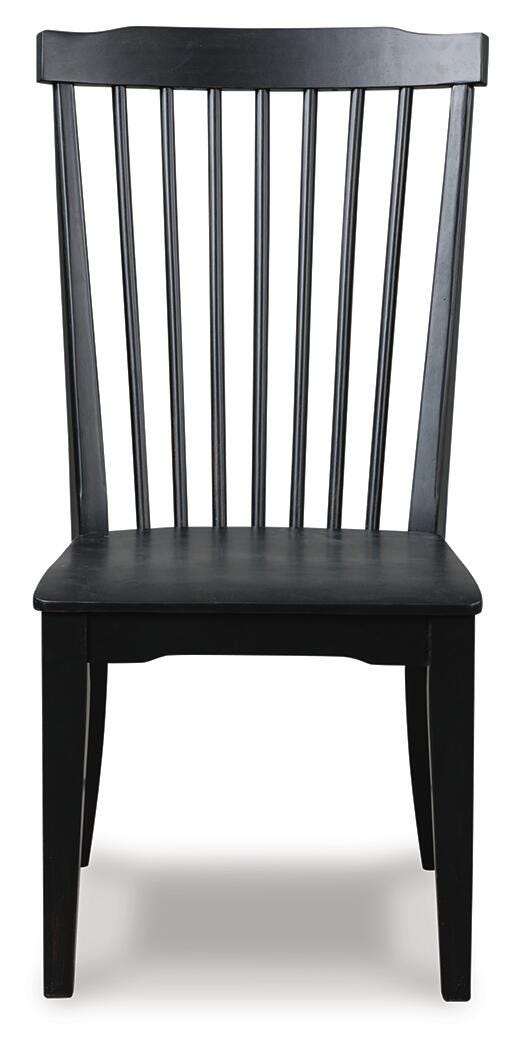 Greddinton Brown/Black Dining Table and 4 Chairs from Ashley Furniture - Luna Furniture