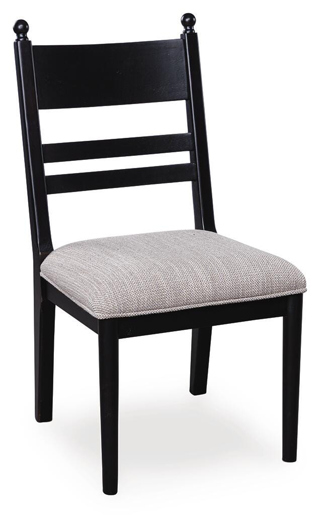 Greddinton Brown/Black Dining Table and 4 Chairs from Ashley - Luna Furniture