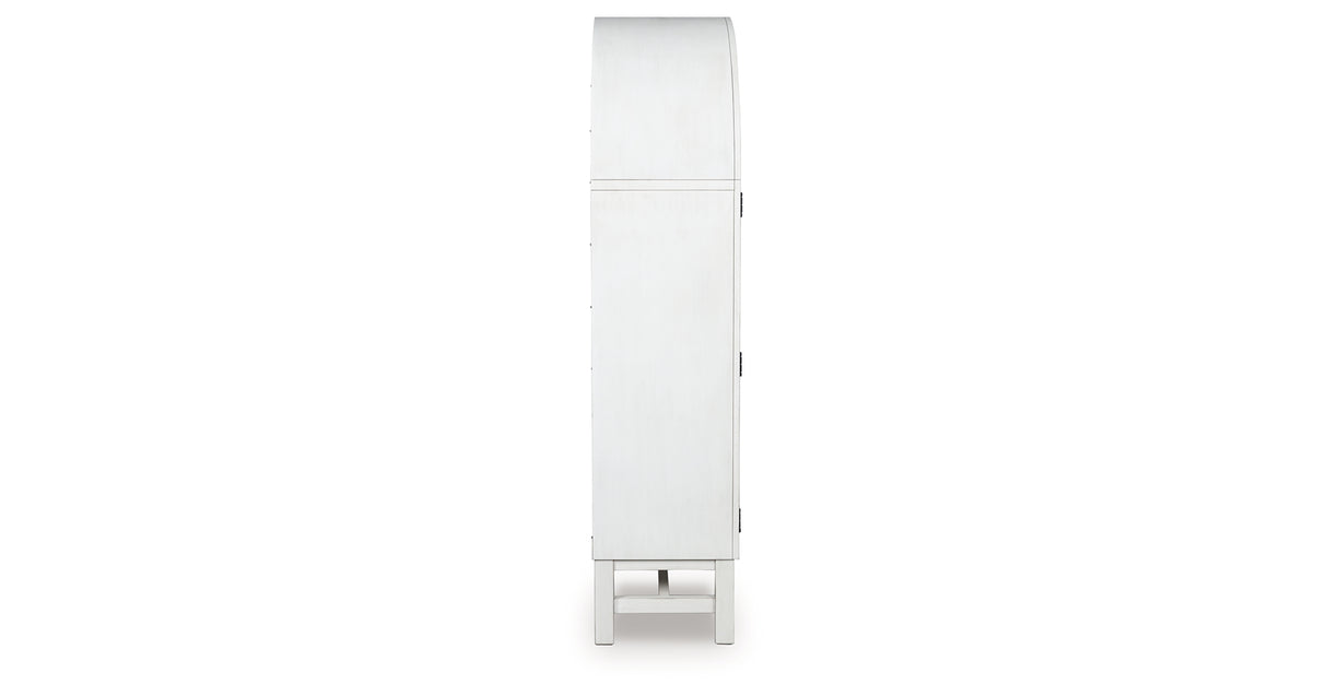 Greddinton White Display Cabinet from Ashley - Luna Furniture